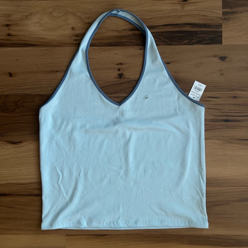 American Eagle Outfitters Light Blue Halter Camisole
